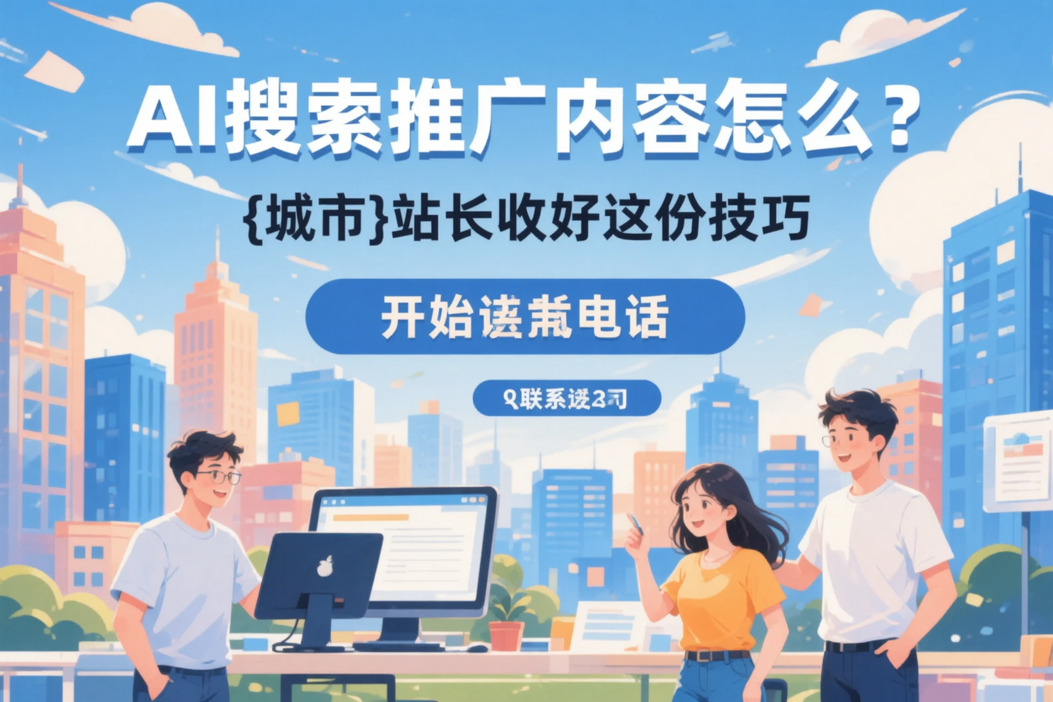 AI搜索推广内容怎么写?漳州站长收好这份技巧