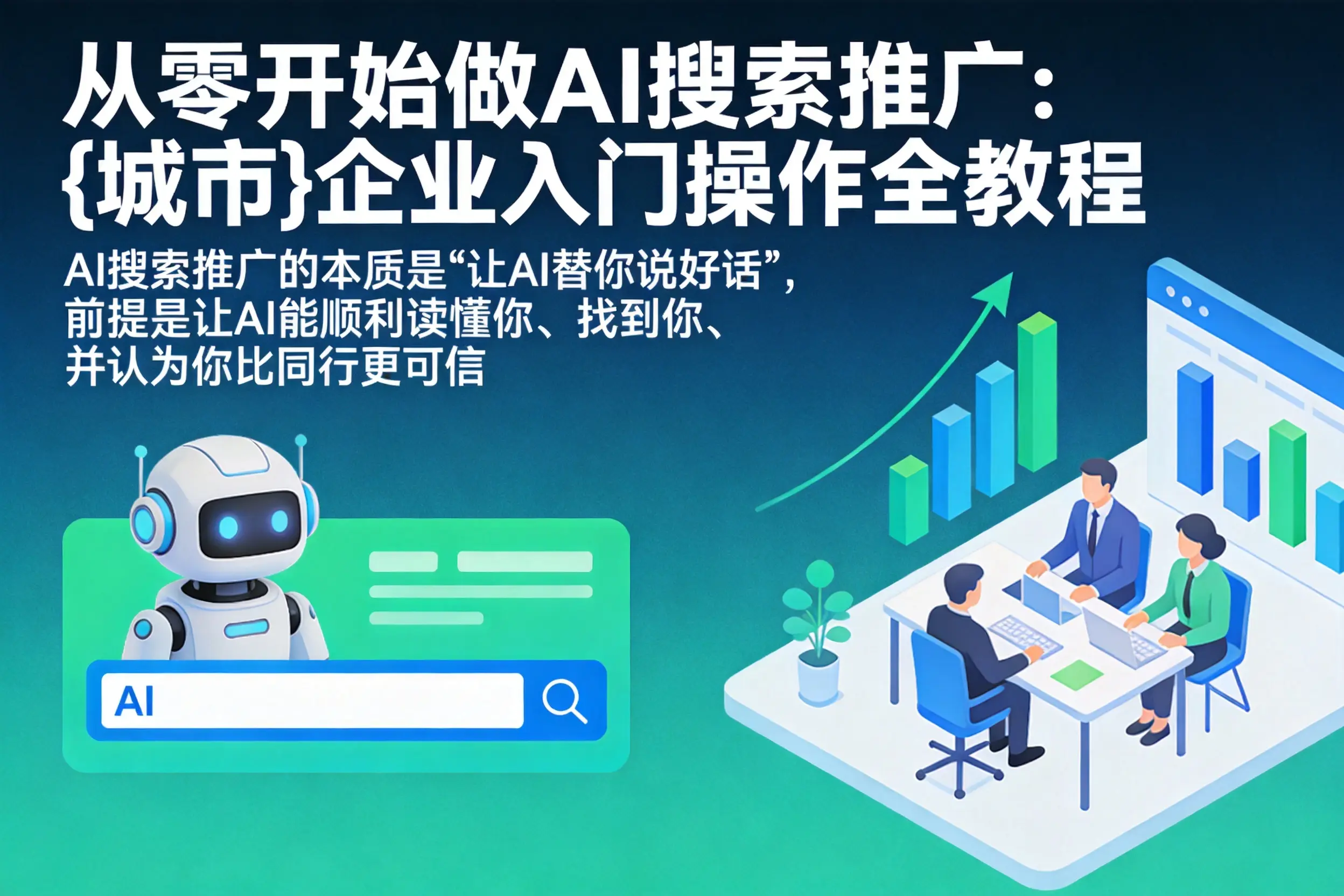 从零开始做AI搜索推广：漳州企业入门操作全教程