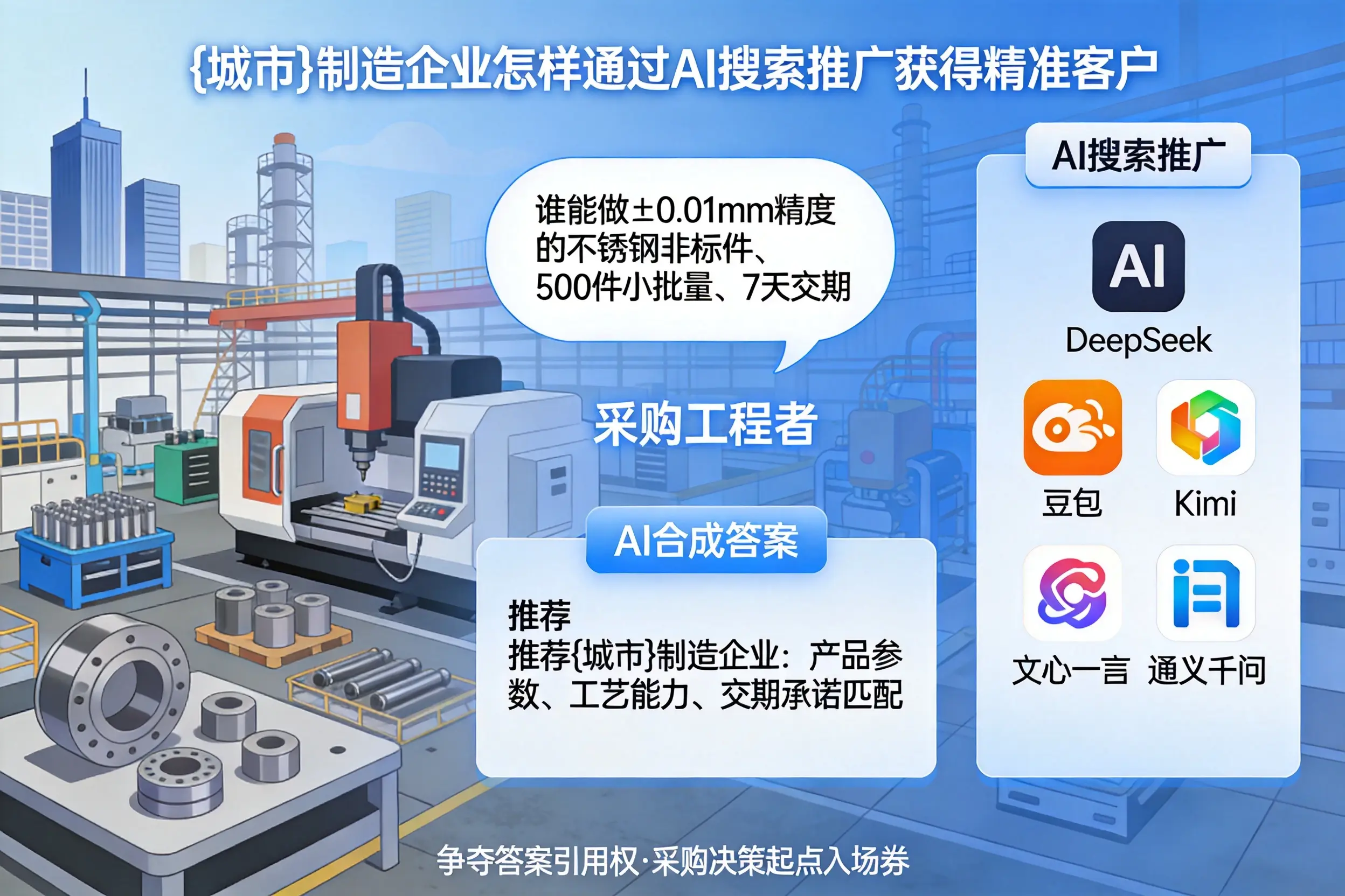 漳州制造企业怎样通过AI搜索推广获得精准客户