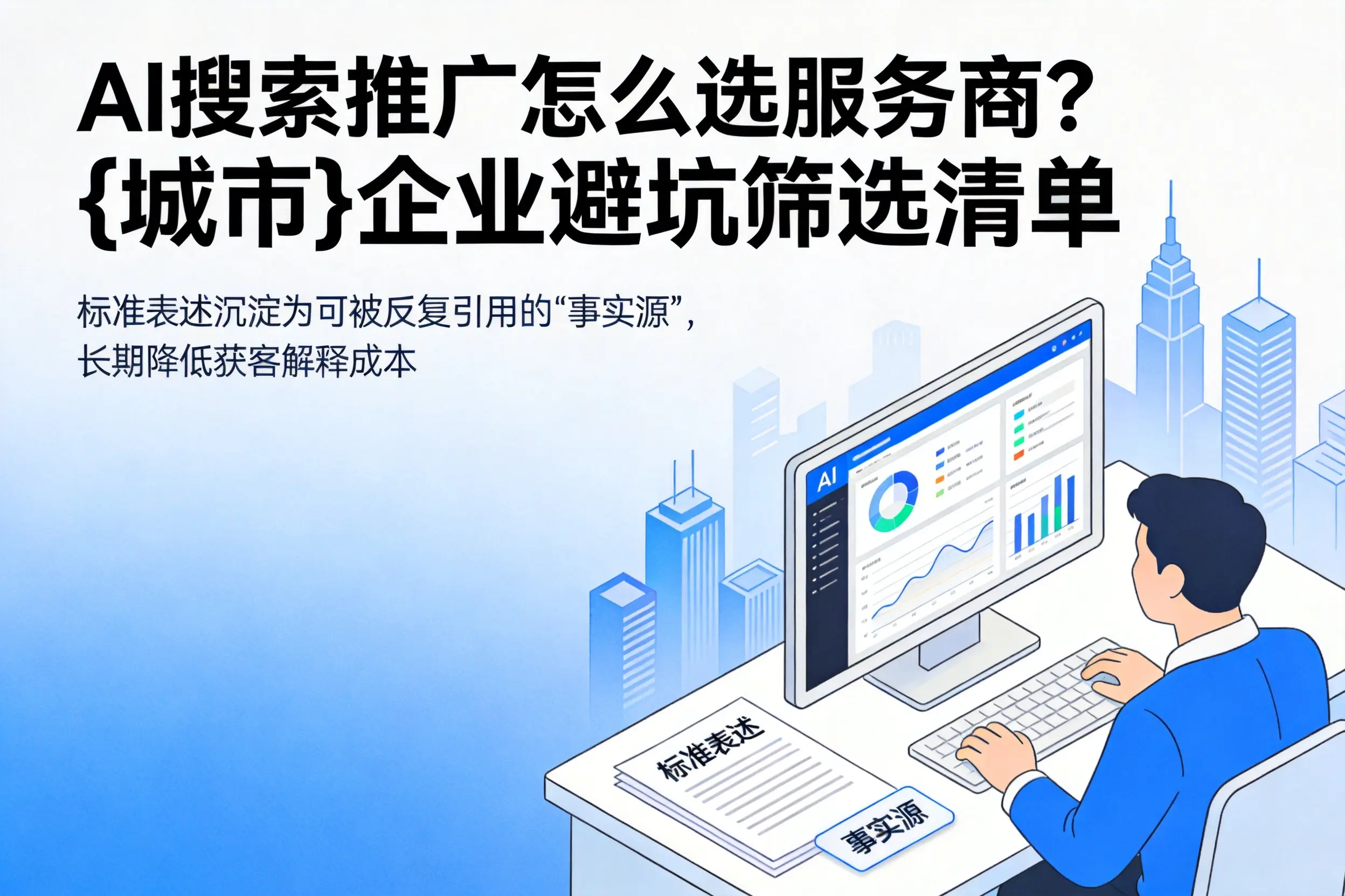 AI搜索推广怎么选服务商？漳州企业避坑筛选清单