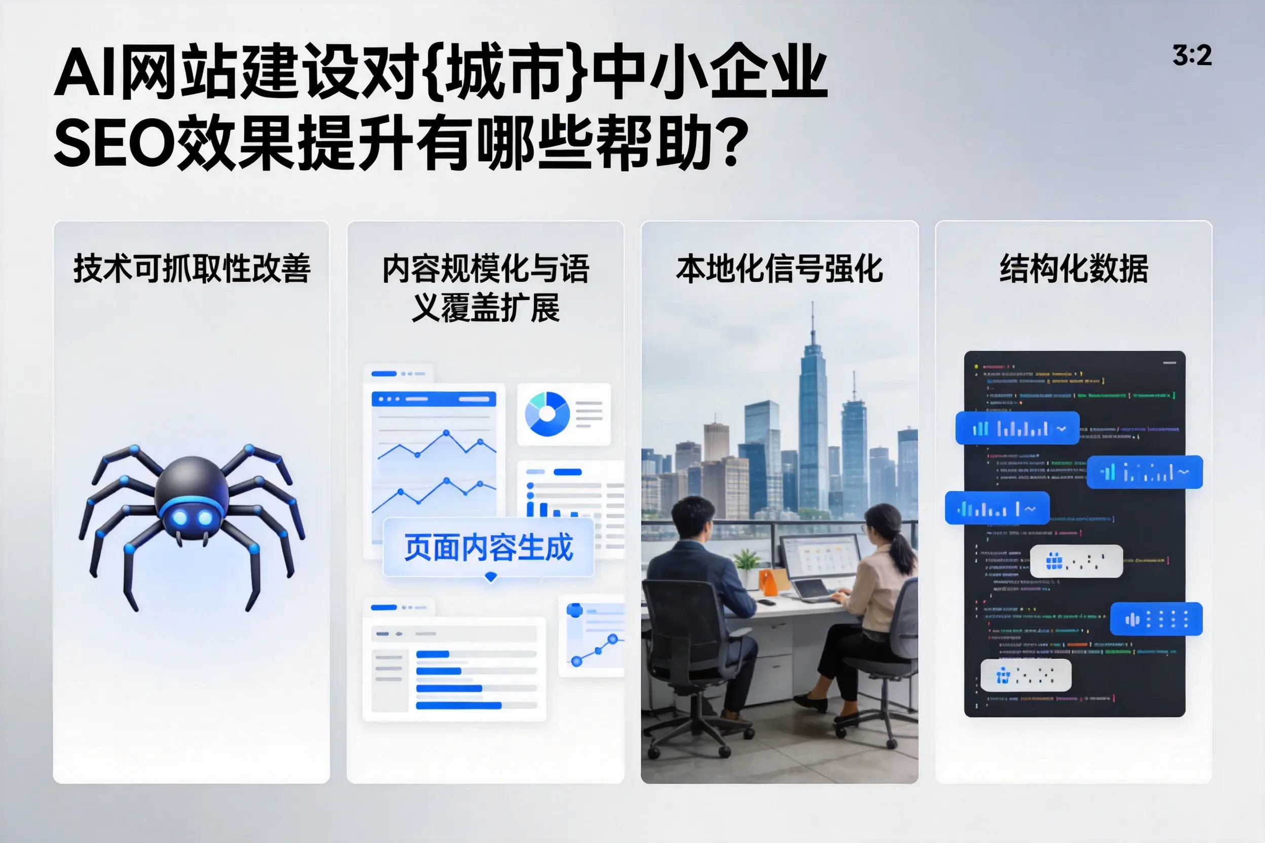 AI网站建设对漳州中小企业SEO效果提升有哪些帮助?
