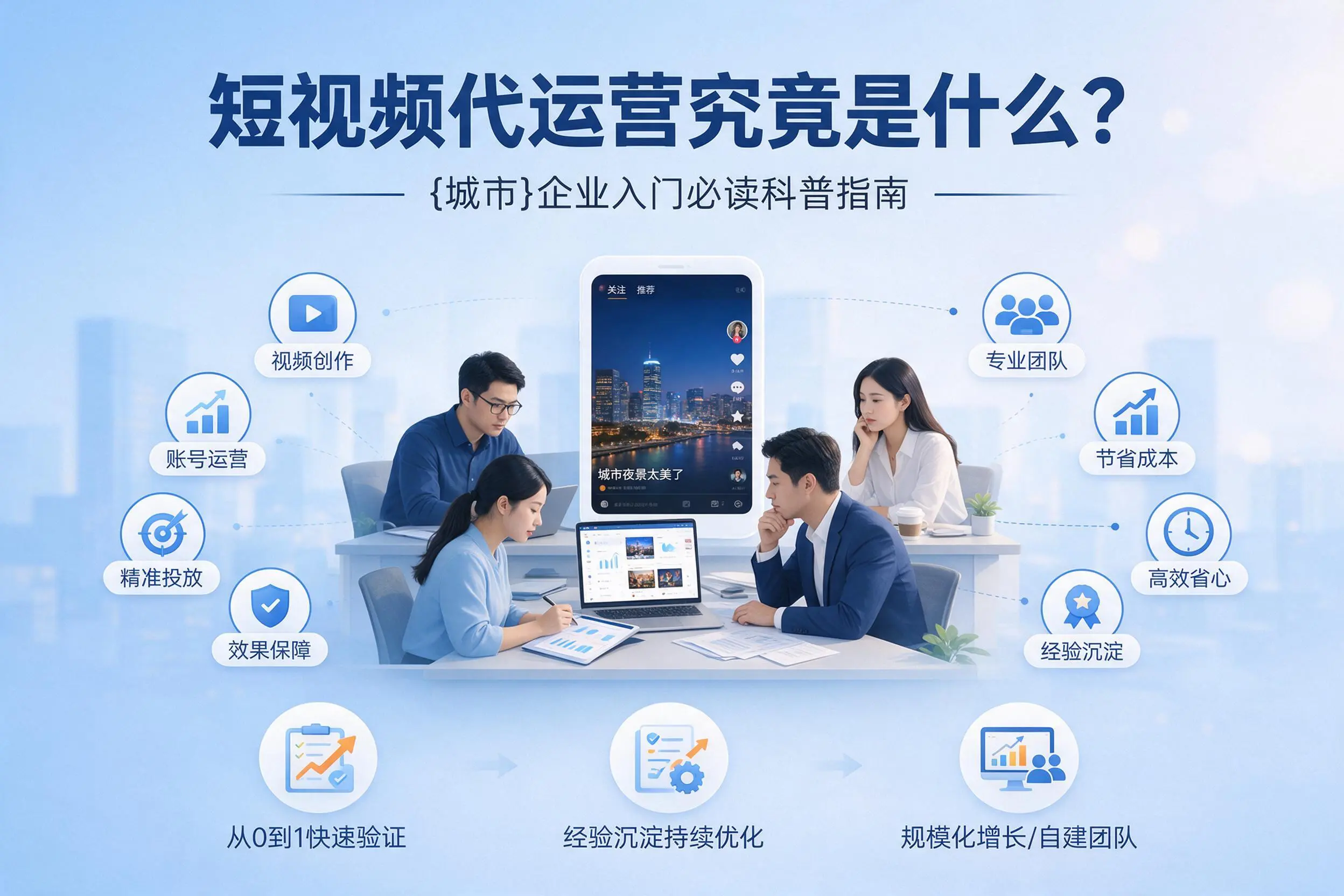 短视频代运营究竟是什么?漳州企业入门必读科普指南