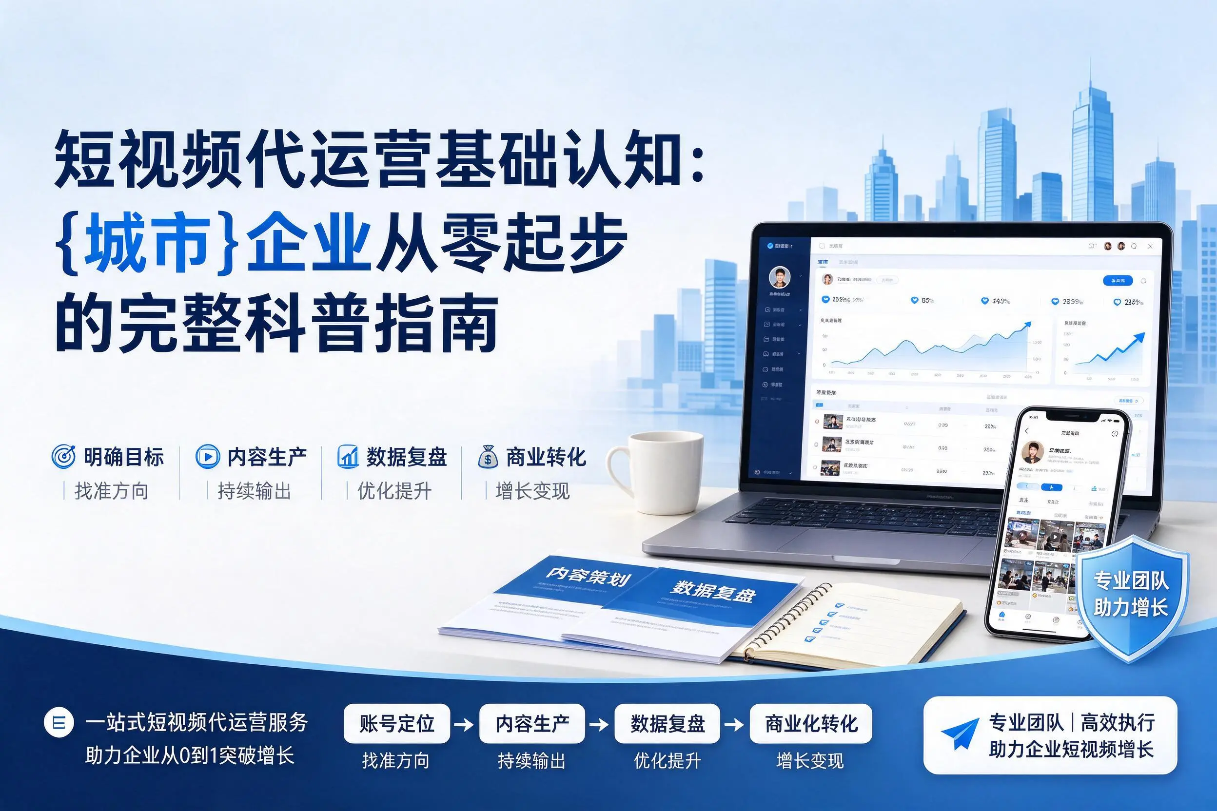 短视频代运营基础认知:漳州企业从零起步的完整科普指南